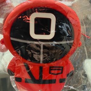 Squid games purse fidget push bubble toy